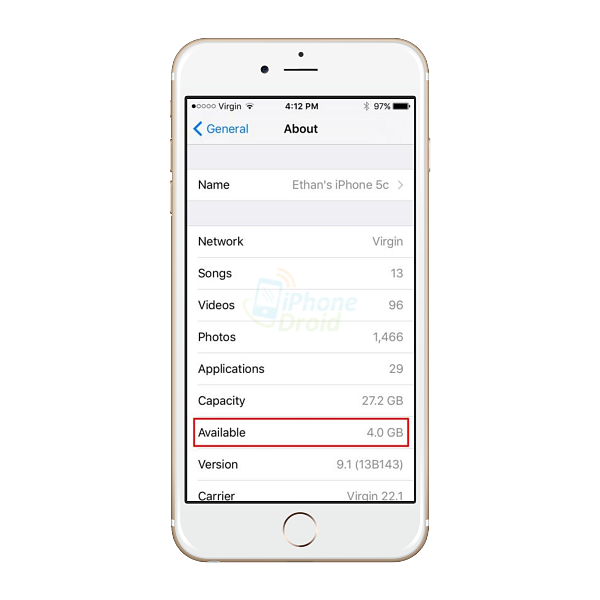 Get some storage back by trying to download a movie-01