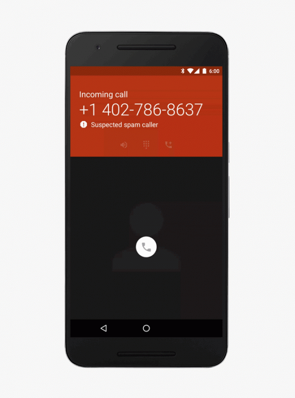 Google's Phone app now shows a warning about spam callers 1