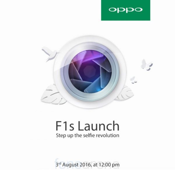 OPPO F1s selfie-focused smartphone launching in India on August 3