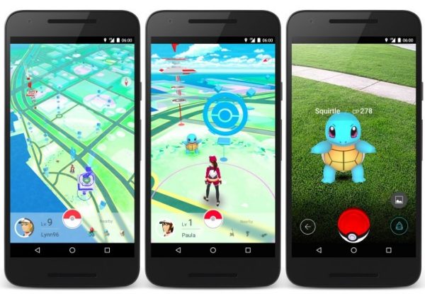 Pokémon GO for Android Screenshots