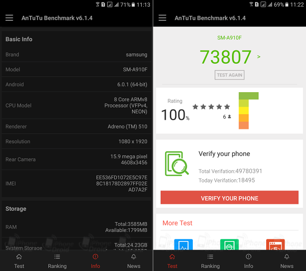 Samsung Galaxy A9 Pro UI Review 10