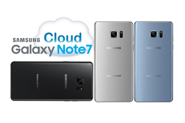 Samsung-Galaxy-Note-7 and Samsung Cloud