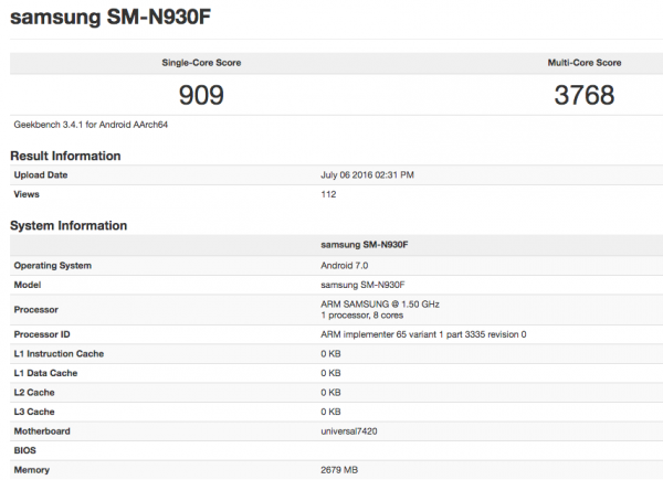 Samsung Galaxy Note7