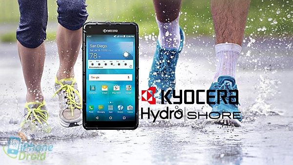 The Hydro Shore is Kyocera's latest waterproof offering.