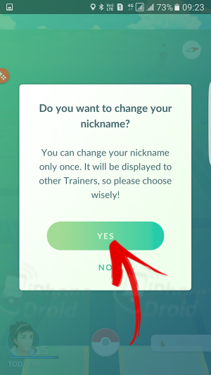 How to change your nickname in Pokémon Go 004