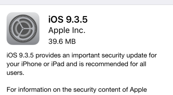 iOS9.3.5