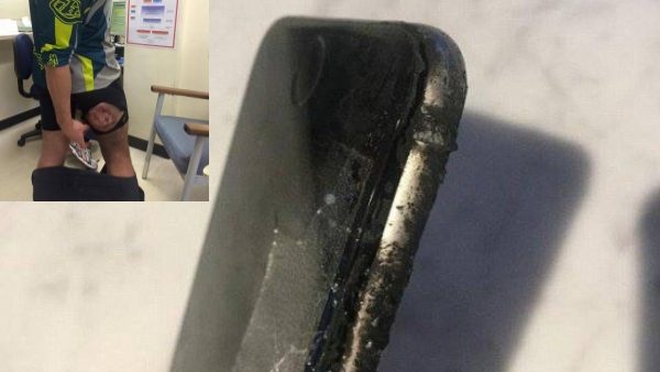 iPhone 6 explodes following minor bike fall