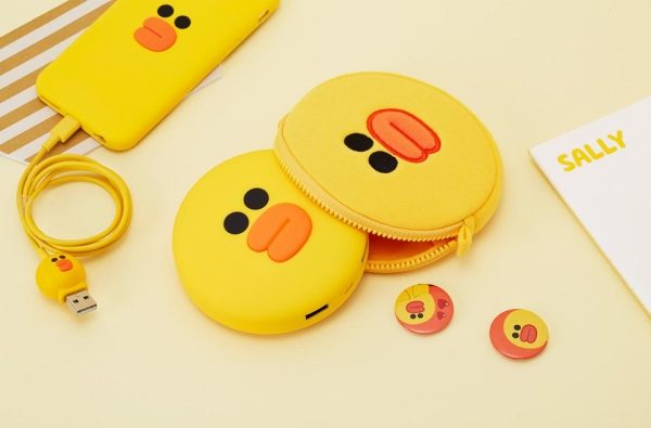 LINE FRIENDS POWER BANK BROWN AND SALLY 3