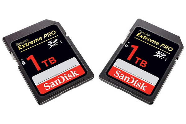 SanDisk unveils world's first 1TB SD card