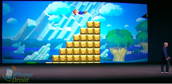 Super Mario Run the first true smartphone game features Mario and is exclusive to the App Store