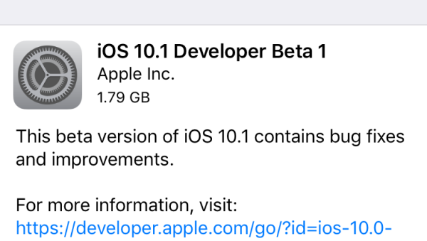 iOS10.1