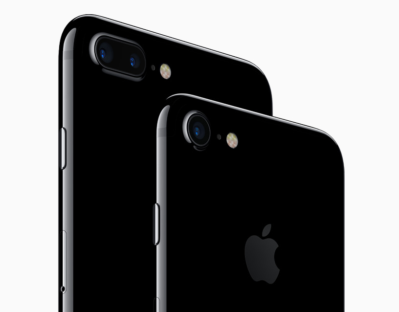 iPhone 7 and iPhone 7 Plus Jet Black