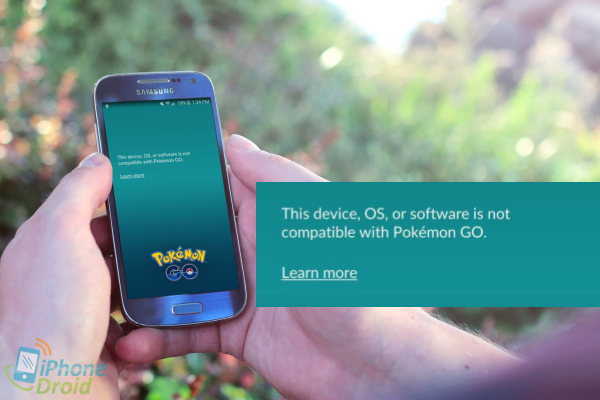 jailbroken and rooted devices are officially unsupported in Pokemon Go