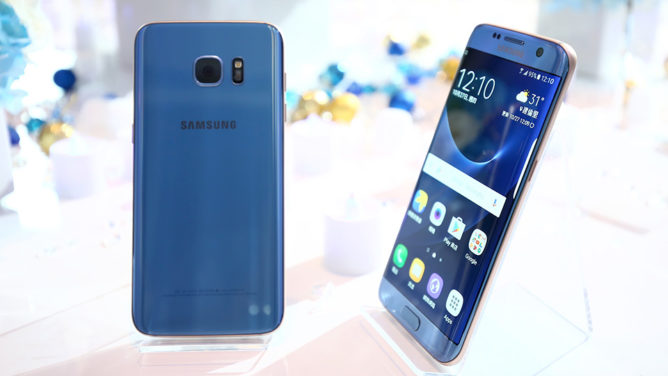 Coral Blue Galaxy S7 Edge coming to Taiwan and Singapore in November