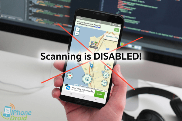 FastPokemap Scanning is DISABLED (1)