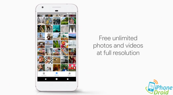 Google Pixel Google Photos unlimite