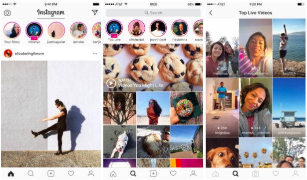 Announcing Live Video on Instagram Stories 1