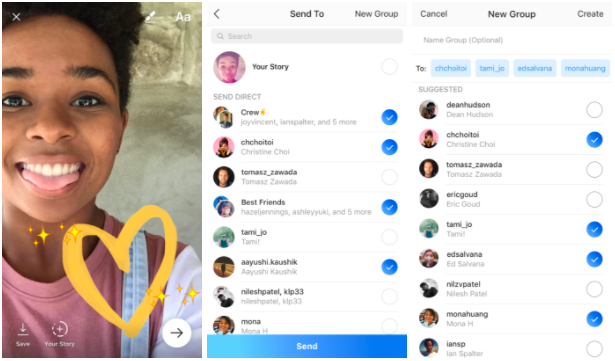 Launching Disappearing Photos and Videos for Groups and Friends in Instagram Direct