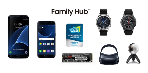 Samsung Wins 35 CES 2017 Innovation Awards