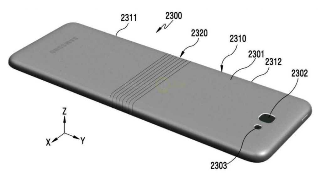 Samsung's first foldable smartphone will look like