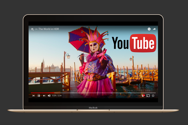 YouTube HDR Video