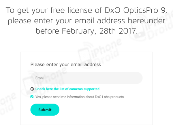 dxo optics pro free