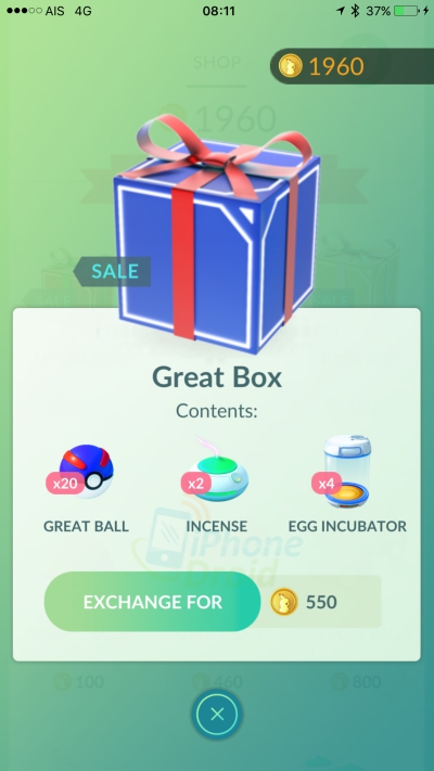 Pokemon GO Great Box