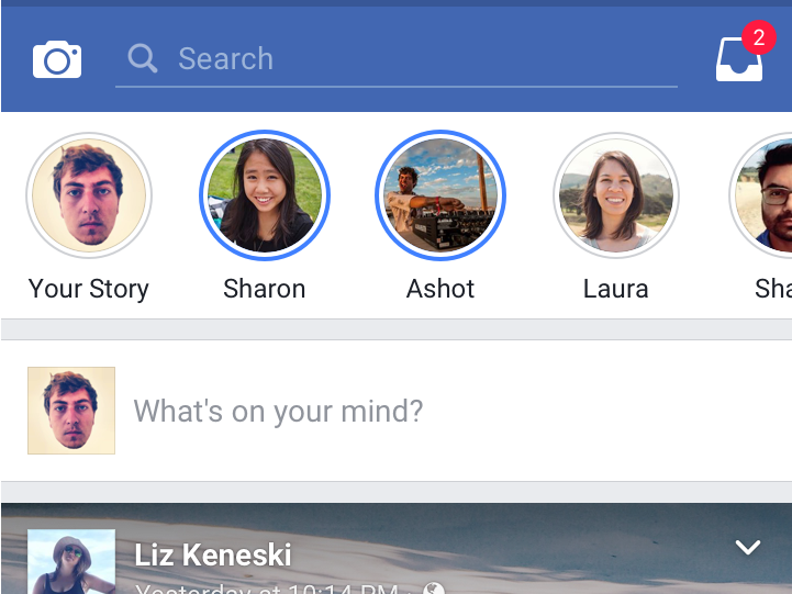 Facebook is testing a new Stories feature