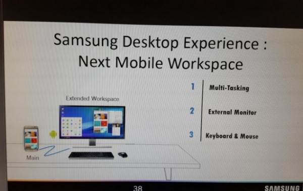 Galaxy S8 to come with Continuum-like feature called Samsung Desktop Experience