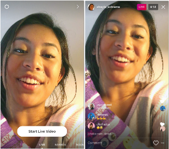 Instagram Live Video