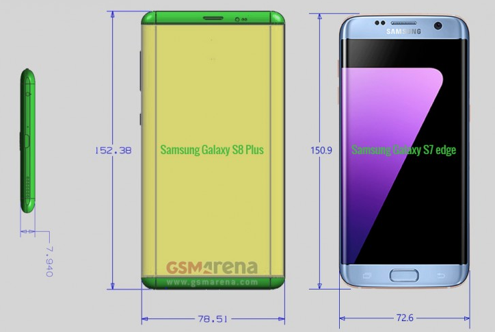 Rumored-dimensions-of-the-Samsung-Galaxy-S8-versus-those-of-the-Samsung-Galaxy-S7