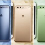 Huawei P10 Blue Gold and Green