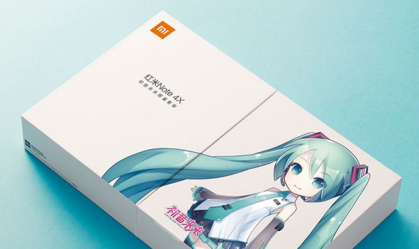 Xiaomi Redmi Note 4X Hatsune Miku Special Edition