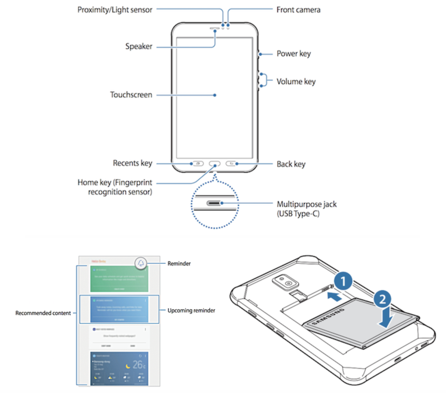 samsung galaxy active 2 battery