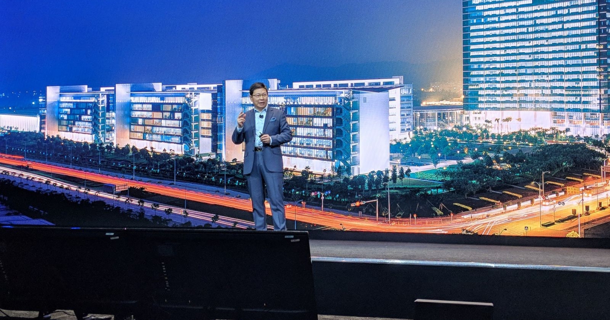 Richard Yu, the CEO of Huawei