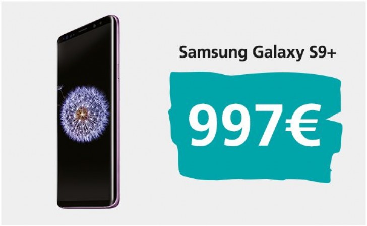 ราคา Galaxy S9+