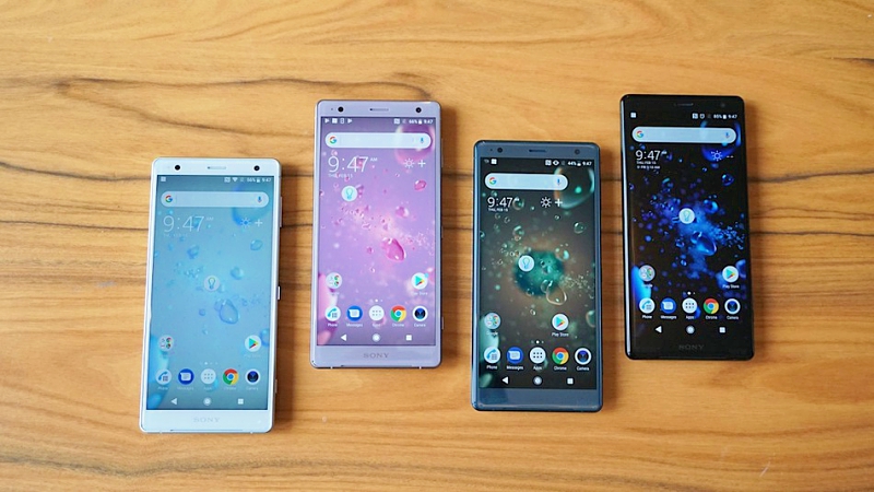 Xperia XZ2 และ XZ2 Compact