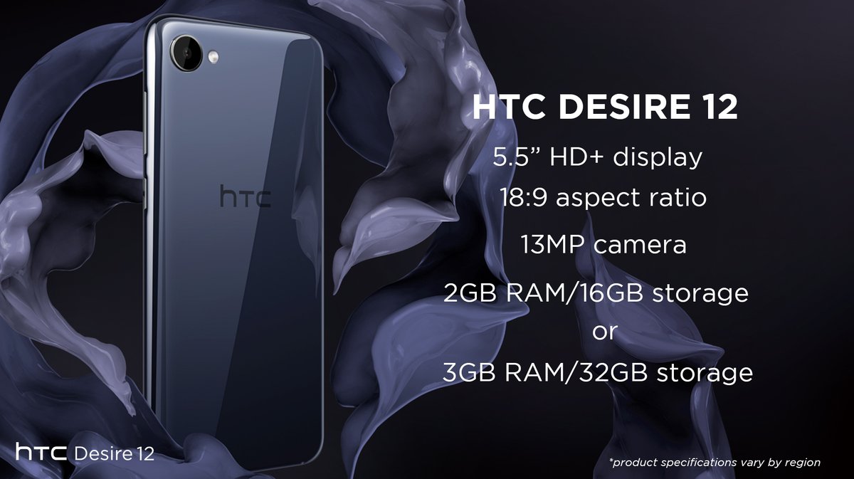 HTC Desire 12 และ 12+