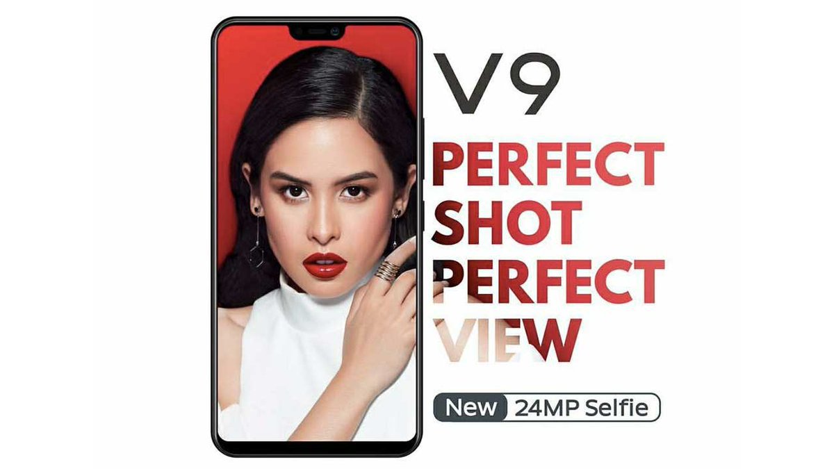 10 สมาร์ทโฟน หน้าจอมีรอยบาก (Notch) Vivo V9 