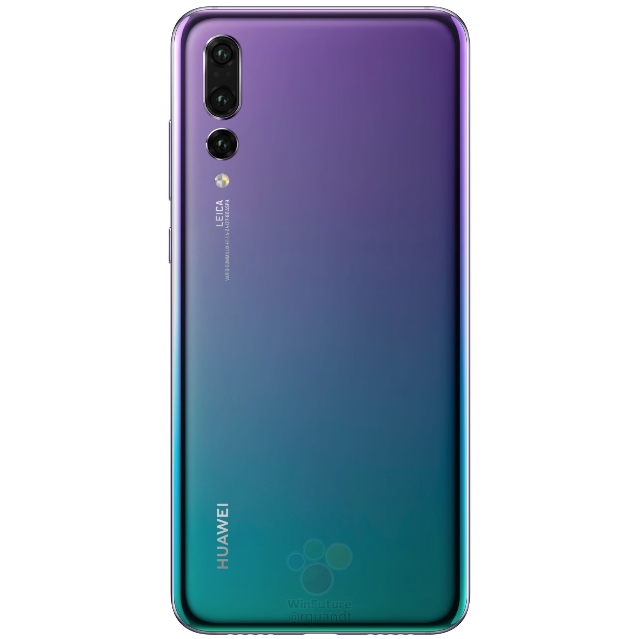 หลุด Huawei P20, P20 Pro และ P20 Lite