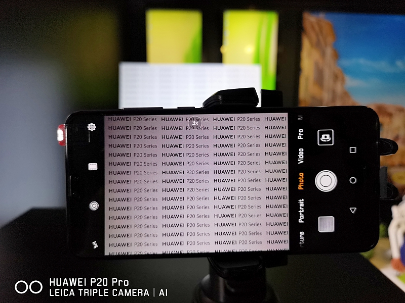Huawei P20 Pro Zooming
