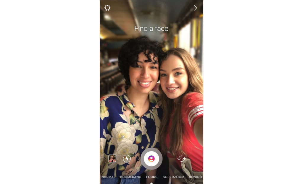 Instagram launches Focus camera for portrait Stories