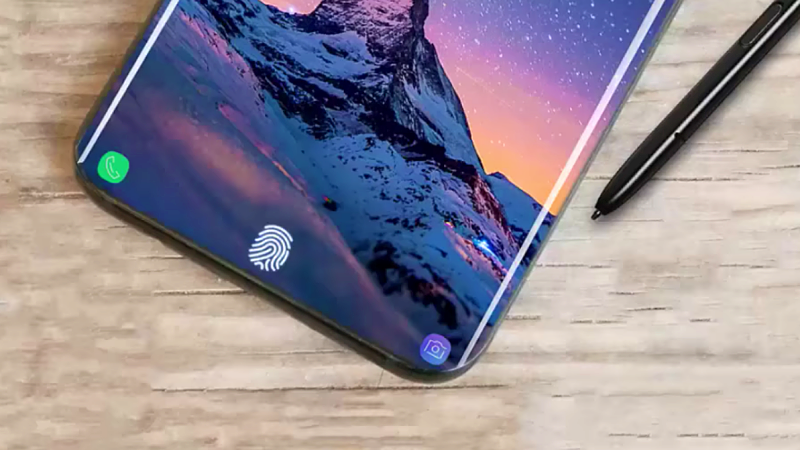 Samsung Galaxy Note9 Fingerprint under Display
