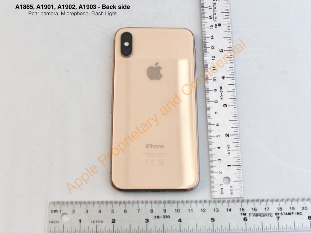 iPhone X Blush Gold certified at the FCC