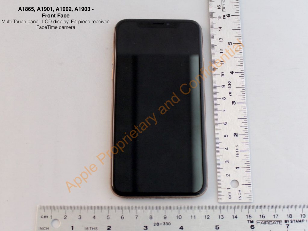 iPhone X Blush Gold certified at the FCC