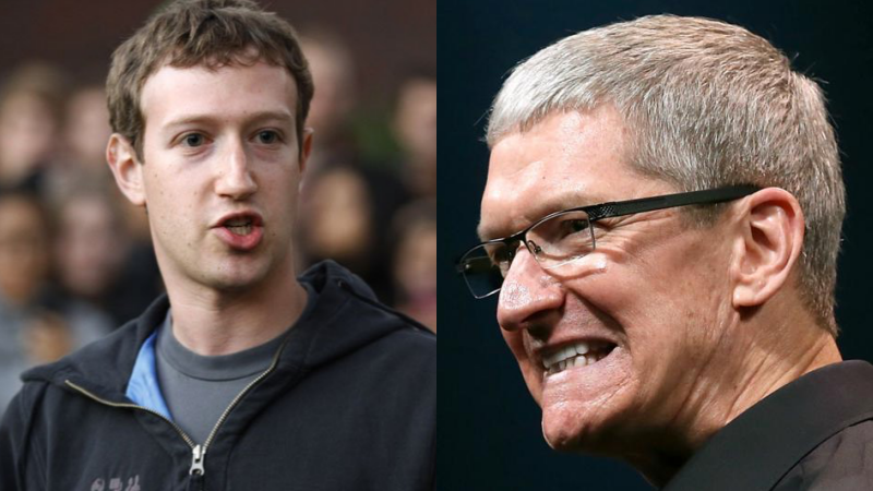uckerberg slams Apple CEO Tim Cook