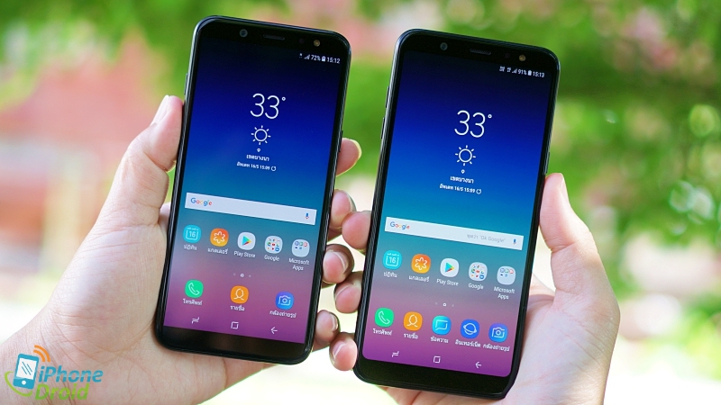 รีวิว Samsung Galaxy A6 และ A6+ Review