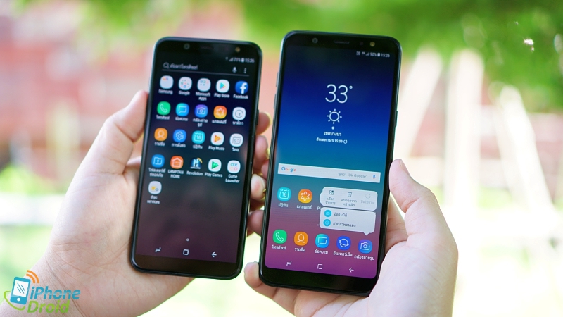 รีวิว Samsung Galaxy A6 และ A6+ Review
