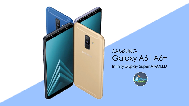 Galaxy A6 และ A6+