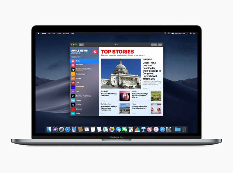 Apple introduces macOS Mojave